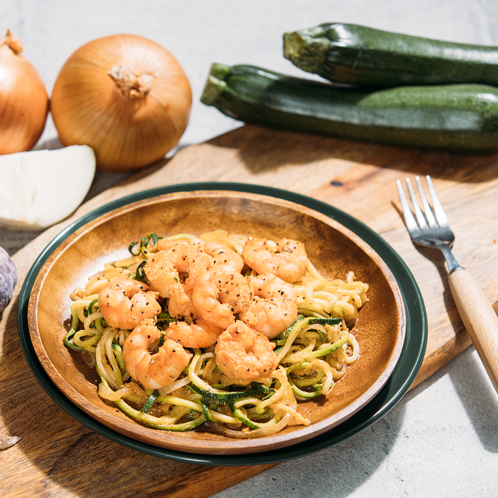 海鮮粉紅櫛瓜麵 食譜分享 生活誌 恆食堂 官方網站 Hengstyle 恆隆行