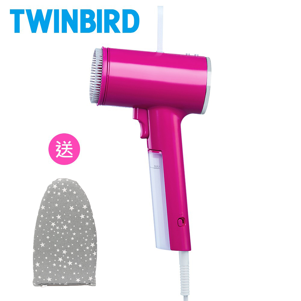 送隔熱手套 日本twinbird 高溫抗菌除臭美型蒸氣掛燙機 桃紅 Tb G006twp 蒸汽熨斗 線上購物 Hengstyle 恆隆行