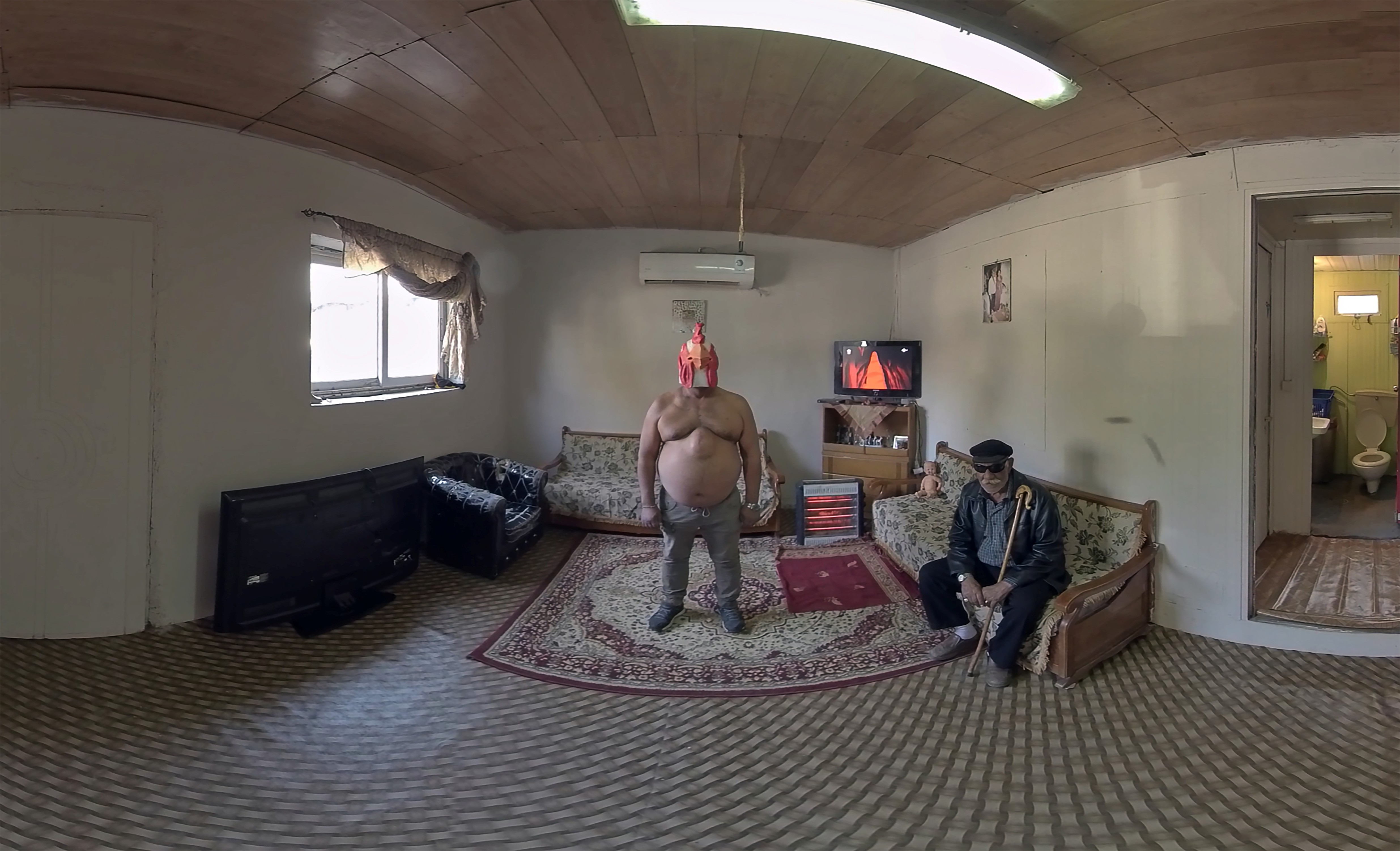 11 露西雅·阿拉瓦努 《前往柯隆納斯》,2021,虛擬實境VR裝置,360度VR,音效,15分鐘。