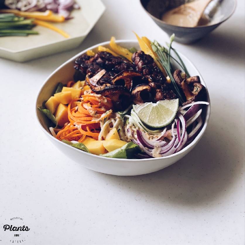 205夏日蔬果沙拉麵